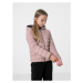 Dievčenská bunda 4F JUNIOR GIRLS JACKET JKUDP001-56S-LIGHT PINK