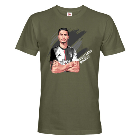 Pánské tričko s potlačou Cristiano Ronaldo - tričko pre milovníkov futbalu