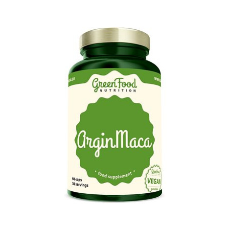 GreenFood Nutrition ArginMaca 60 kapsúl