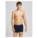 JACK & JONES Boxerky  námornícka modrá / bordová / čierna / biela