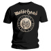 Motörhead tričko Undercover Seal Newsprint Čierna