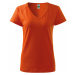 Malfini Dream Dámske tričko 128 oranžová