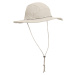 FORCLAZ Pánsky klobúk Trek 500 na treking v horách s ochranou proti UV béžový BÉŽOVÁ