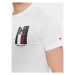 Tommy Hilfiger Tričko Emblem MW0MW33687 Biela Slim Fit