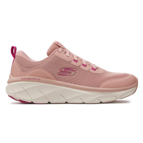 Skechers Sneakersy D'Lux Walker 2.0-Radiant Rose 150095/ROS Ružová