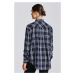 KOŠEĽA GANT D2. RELAXED CHECK FLANNEL SHIRT EVENING BLUE