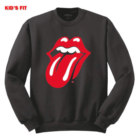 The Rolling Stones mikina Classic Tongue Čierna