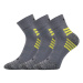 VOXX Sigma B ponožky šedé 3 páry 112783