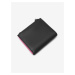 Ružovo-čierna dámska vzorovaná peňaženka VUCH Fifi