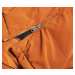 Oranžová dámska zimná bunda parka (CAN-588BIG)