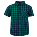 Lewro OLIVER Chlapčenská košeľa, zelená, veľkosť