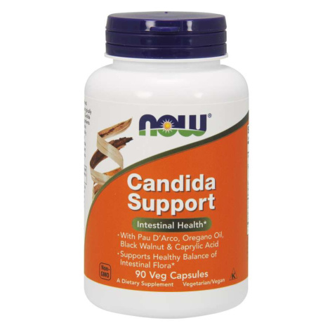 NOW® Foods NOW Candida Support, 90 rastlinných kapsúl