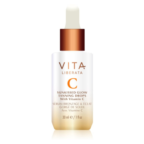 Vita Liberata Sunkissed Glow samoopaľovacie kvapky na tvár s vitamínom C