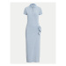Polo Ralph Lauren Každodenné šaty 211935605002 Modrá Slim Fit