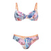 Dámske dvojdielne plavky Rubina bikini M1 8365 - Anita bílá-mix barev