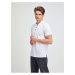 White Mens Polo T-Shirt Alpine Pro Sedar - Men