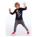 mshb&g Boy Colorful Skate T-shirt Trousers Suit