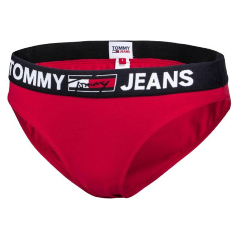 Tommy Hilfiger BIKINI Dámske nohavičky, červená, veľkosť