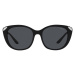 VOGUE Eyewear Slnečné okuliare 'VO5457S'  čierna / strieborná