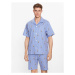 Polo Ralph Lauren Pyžamo 714899503002 Modrá Regular Fit