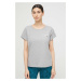 Bavlnené tričko Tommy Hilfiger šedá farba,UW0UW04525