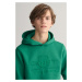 MIKINA GANT TONAL AS HOODIE WILD GREEN