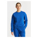 MIKINA GANT ICON G ESSENTIAL C-NECK SWEAT LAPIS BLUE