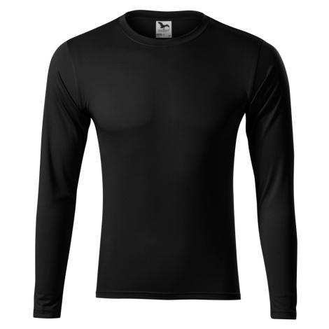 Malfini Pride Uni športové tričko s dlhým rukávom 168 čierna