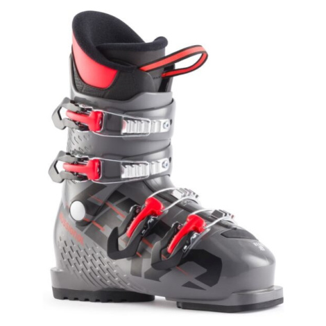 Rossignol HERO J4 Detská lyžiarska obuv, tmavo sivá, veľkosť