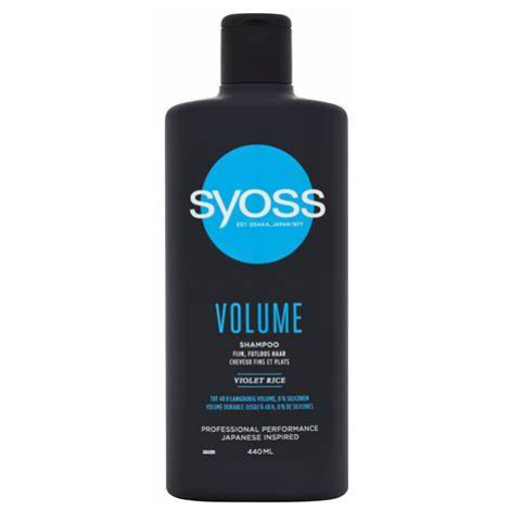 Syoss Volume - šampón pre jemné vlay bez objemu 440ml