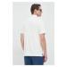 Polo tričko s prímesou ľanu Polo Ralph Lauren béžová farba,jednofarebné,710900790