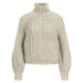 Jjxx  Knit Kelvy L/S - Bone White  Svetre Biela