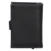 Čierna kožená peňaženka s RFID ochranou &quot;Protect&quot;