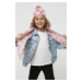 Trendyol Pink Pompom Girl Knitted Scarf Beanie Set