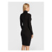 Calvin Klein Úpletové šaty K20K204599 Čierna Slim Fit