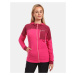 Women's Stretch Hooded Sweatshirt Kilpi MEMPHIS-W Pink