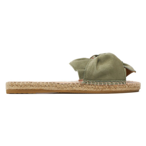 Manebi Espadrilky Hamptons Sandals With Knot W 0.1 JK Zelená