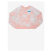 Levi&#39;s White-Pink Girly Batik Sweatshirt Levi&#39;s® - Girls