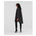 Kabát Karl Lagerfeld Kl Laser Quilted Jacket Čierna