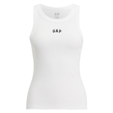 Gap Petite Top  čierna / biela