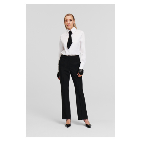 Nohavice Karl Lagerfeld Tailored Pants Black