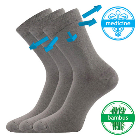 LONKA ponožky Drbambik sivé 3 páry 119289