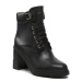 Tommy Hilfiger Členková obuv Outdoor Heel Lace Up Boot FW0FW06726 Čierna