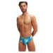 Speedo allover digital 7cm brief black/true cobalt s - uk32