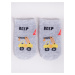 Yoclub 3Pack Detské chlapčenské ponožky SKA-0110C-AA30-001 Viacfarebné 3-6 měsíců