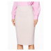 Rinascimento Puzdrová sukňa CFC0113063003 Ružová Slim Fit