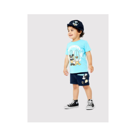 NAME IT Športové kraťasy DISNEY 13201330 Tmavomodrá Regular Fit