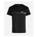 Tričko Karl Lagerfeld Seasonal Logo T-Shirt Black