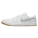 Nike Air Jordan 1 Low G White/Gum Medium Brown/Pure Platinum Pánske golfové topánky