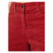 Olsen Bavlnené nohavice Lisa 14002006 Červená Straight Fit